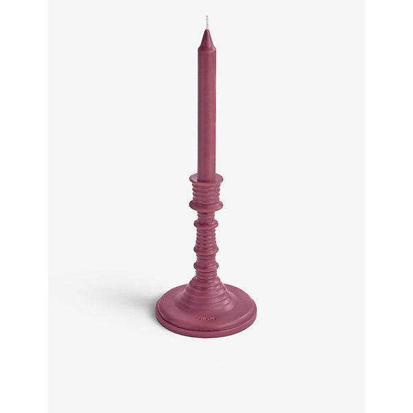 Loewe Beetroot scented wax candleholder 330g | LYBSTORE