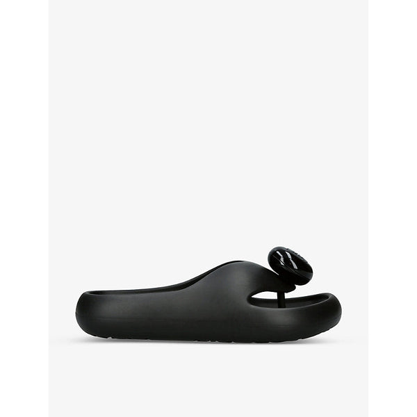  Loewe Bubble Thong brand-embellished rubber sliders