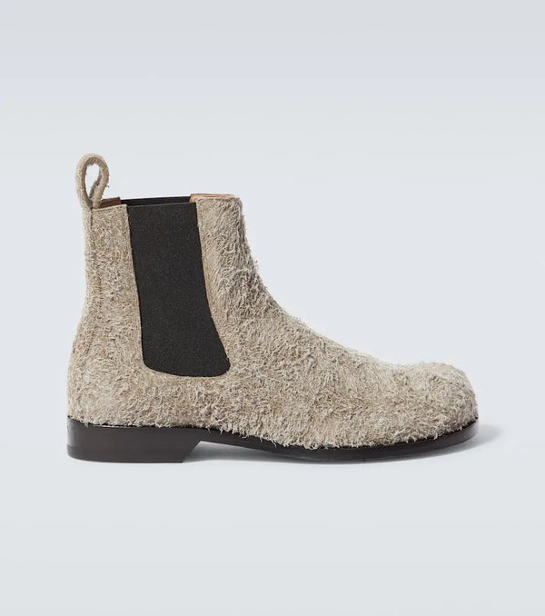 Loewe Campo brushed suede Chelsea boots | LYBSTORE