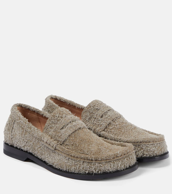 Loewe Campo suede loafers