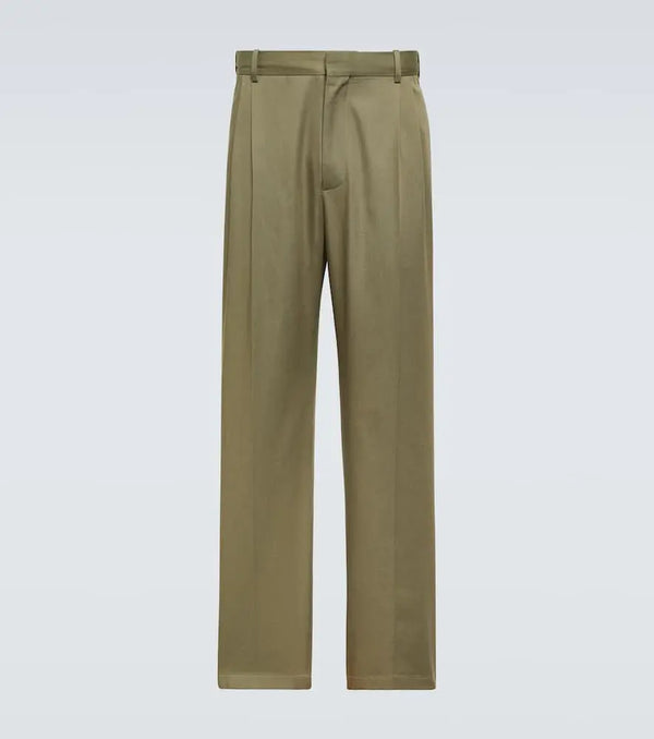 Loewe Cotton twill straight pants