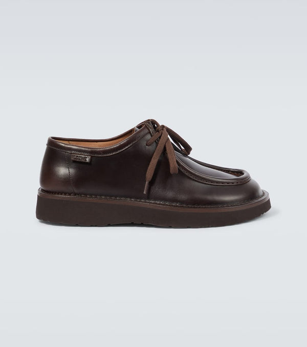 Loewe Faro leather loafers | LYBSTORE