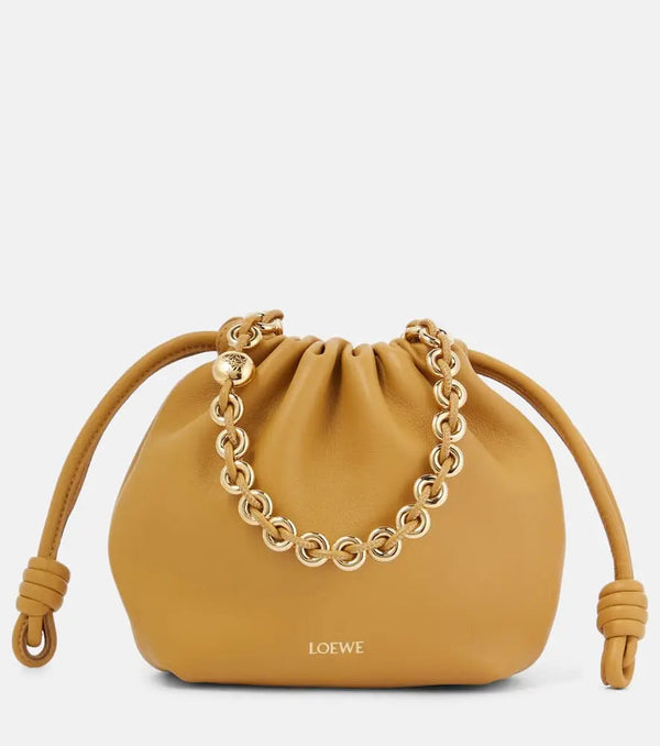 Loewe Flamenco Mini leather shoulder bag