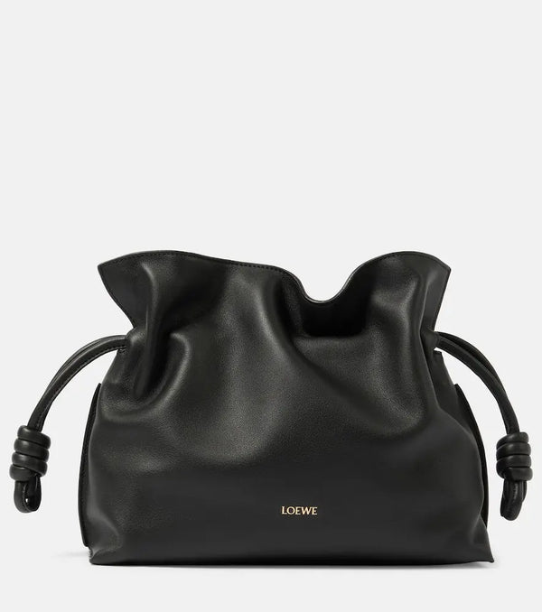 Loewe Flamenco leather clutch