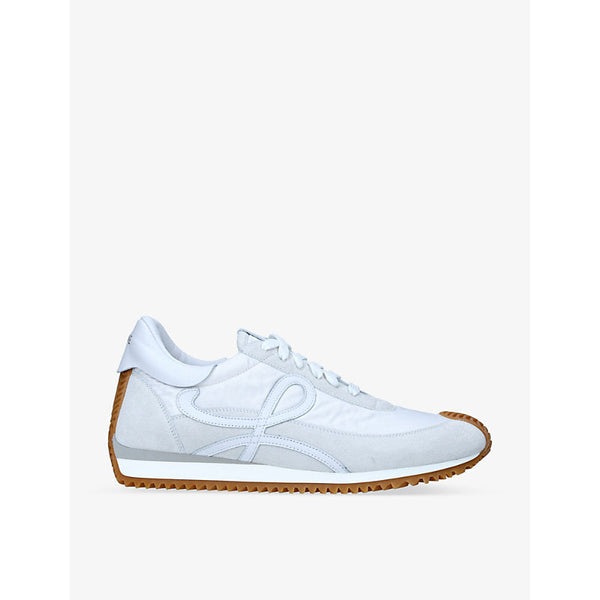 Loewe Flow Runner Anagram-motif suede and nylon low-top trainers