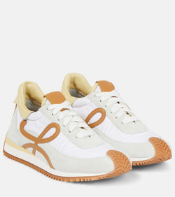 Loewe Flow Runner suede sneakers