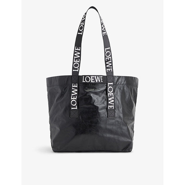 Loewe Fold twin-handle leather tote bag | LYBSTORE