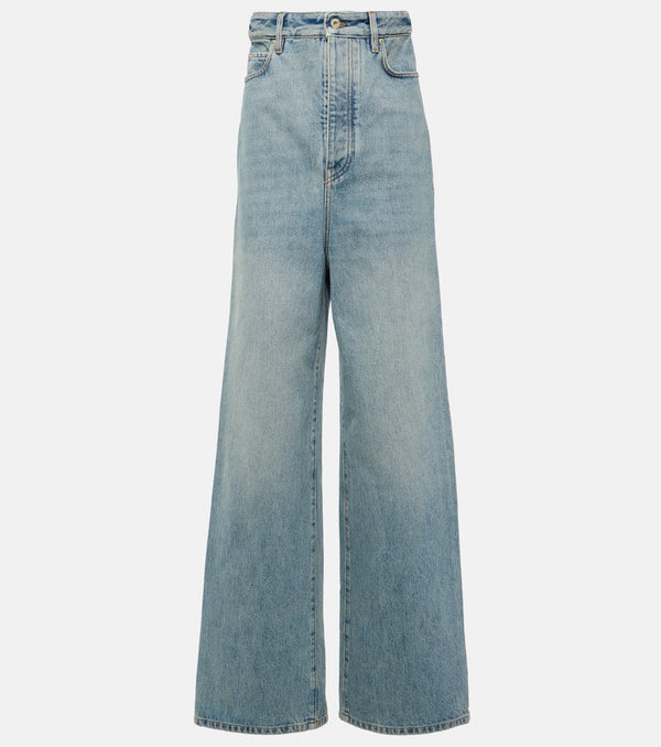 Loewe High-rise wide-leg jeans