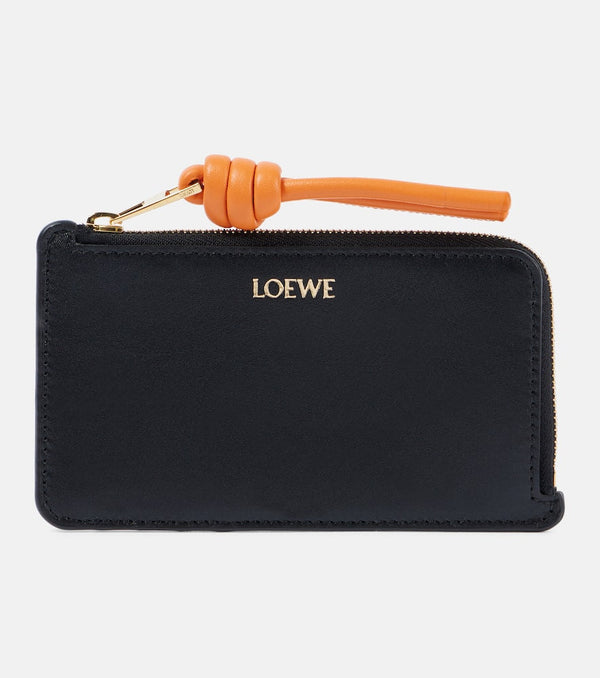 Loewe Knot logo leather wallet | LYBSTORE