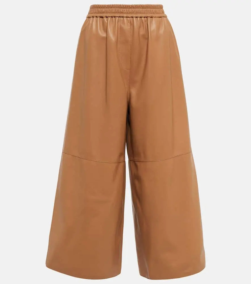 Loewe Leather culottes