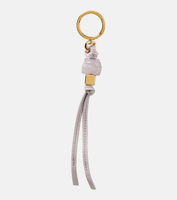 Loewe Leather-trimmed bag charm