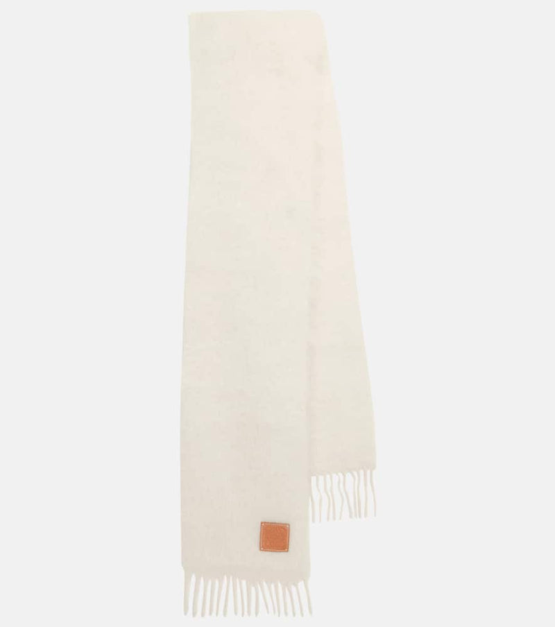 Loewe Mohair and wool-blend scarf