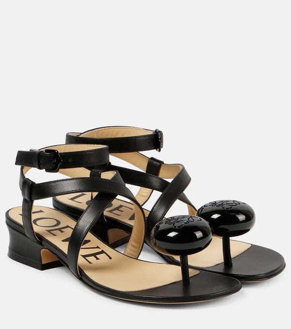 Loewe Paula's Ibiza Calle Pebble 25 sandals | LYBSTORE