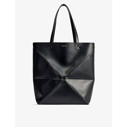 Mens Loewe Puzzle Fold large leather tote bag