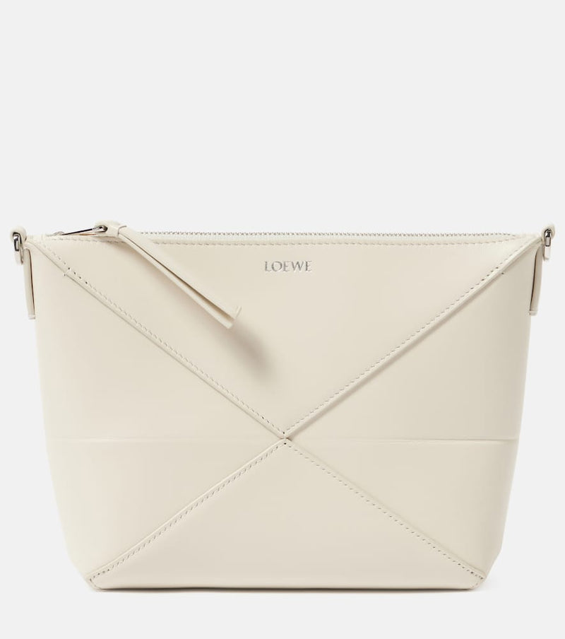 Loewe Puzzle Fold leather clutch