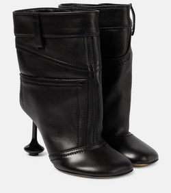 Loewe Toy leather ankle boots