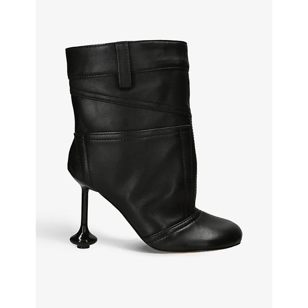 Womens Loewe Toy trouser-design leather heeled boots