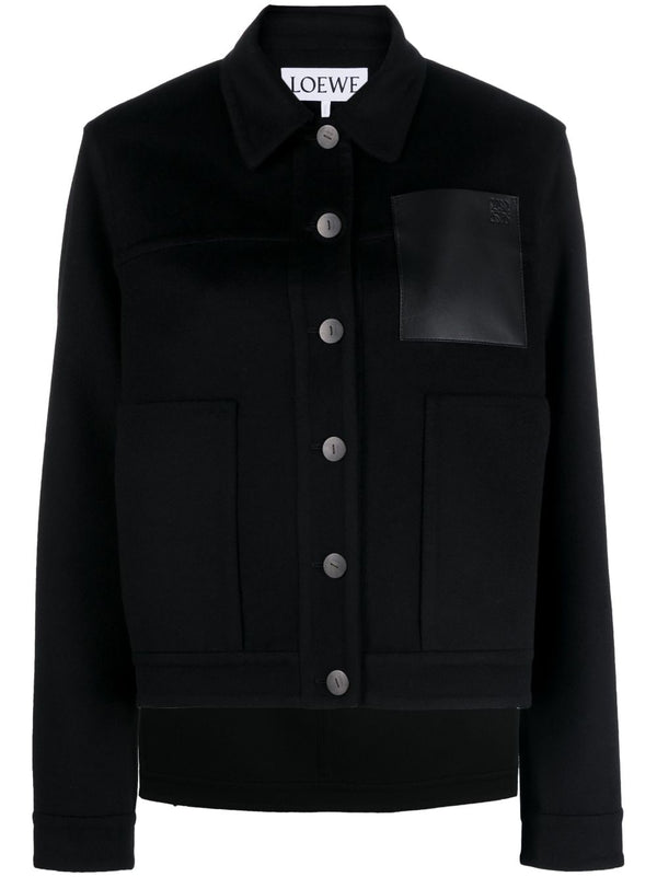 Loewe Wool And Cashmere Blend Workwear Jacket