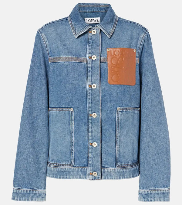 Loewe Workwear Anagram denim jacket