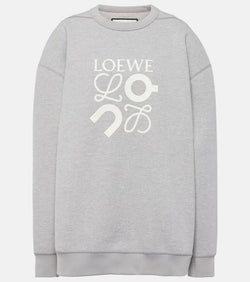 Loewe x On logo jersey sweatshirt