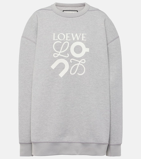 Loewe x On logo jersey sweatshirt