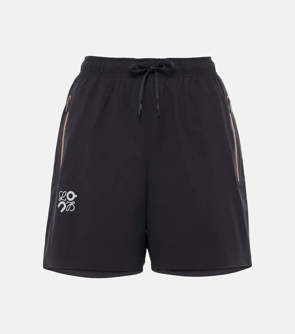 Loewe x On logo running shorts