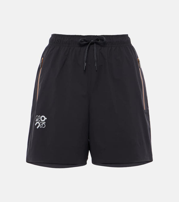 Loewe x On logo running shorts