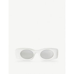 Womens Loewe x Paula's Original rectangular-frame acetate sunglasses