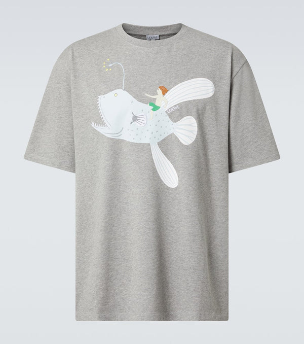 Loewe x Suna Fujita Deep Sea cotton jersey T-shirt