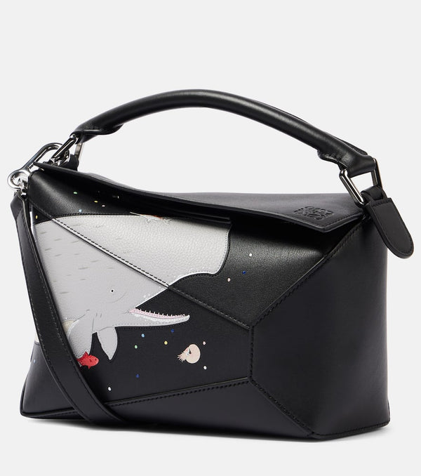 Loewe x Suna Fujita Puzzle Edge Whale Small crossbody bag