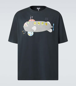 Loewe x Suna Fujita Submarine cotton jersey T-shirt