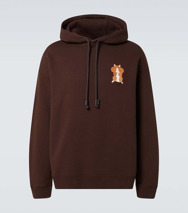 Loewe x Suna Fujita cotton jersey hoodie