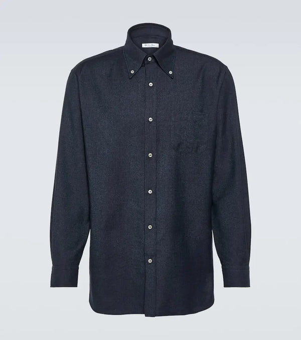 Loro Piana Agui cotton and cashmere shirt