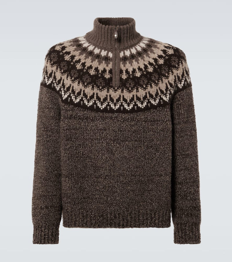 Loro Piana Alpe cashmere and silk sweater