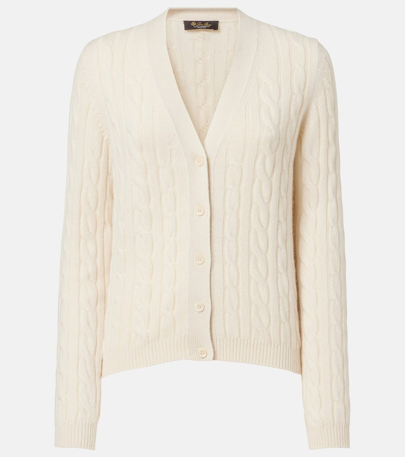 Loro Piana Cable-knit cardigan