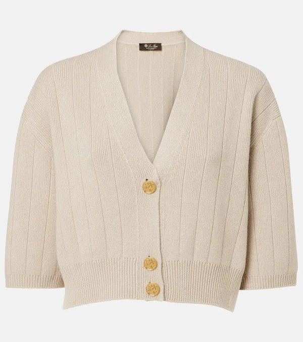 Loro Piana Cervatto cashmere cardigan | LYBSTORE