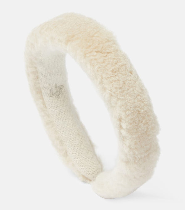 Loro Piana Cocooning cashfur headband