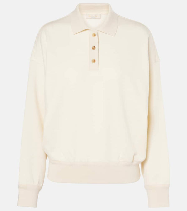 Loro Piana Cocooning cashmere polo sweater