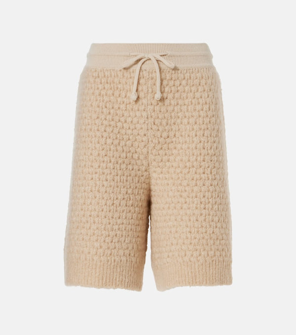 Loro Piana Cocooning cashmere shorts