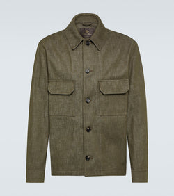 Loro Piana Daito denim overshirt