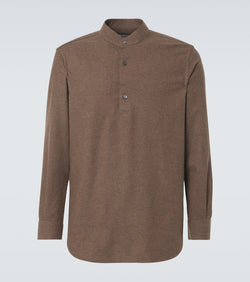 Loro Piana Elia wool and cashmere shirt