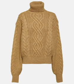 Loro Piana Erdenet cashmere and mohair turtleneck sweater | LYBSTORE