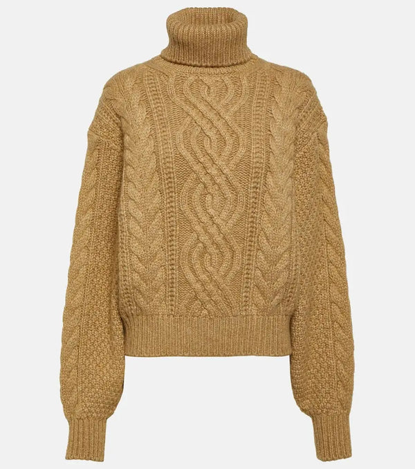 Loro Piana Erdenet cashmere and mohair turtleneck sweater | LYBSTORE