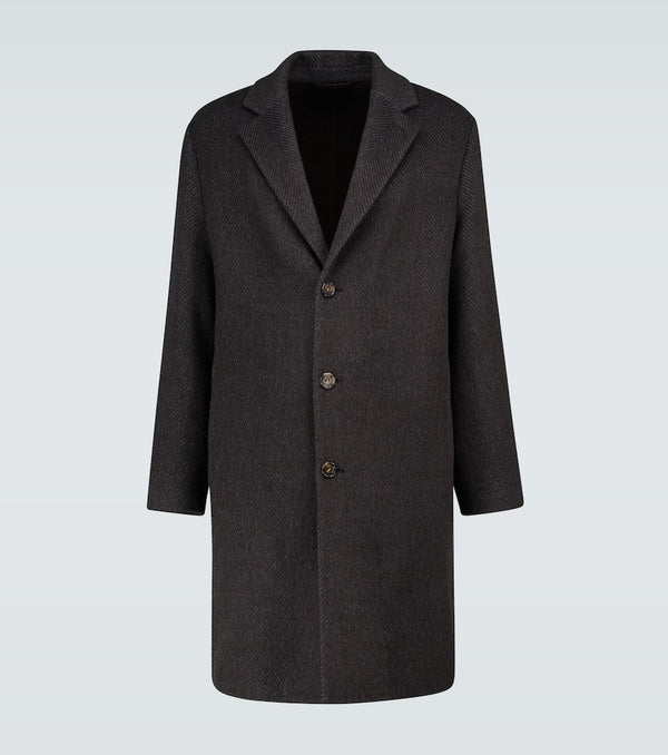 Loro Piana Findon wool-blend coat