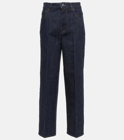 Loro Piana High-rise straight jeans | LYBSTORE