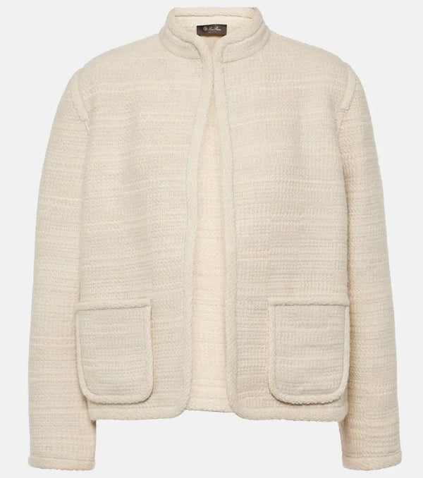 Loro Piana Kiso cashmere and silk jacket | LYBSTORE