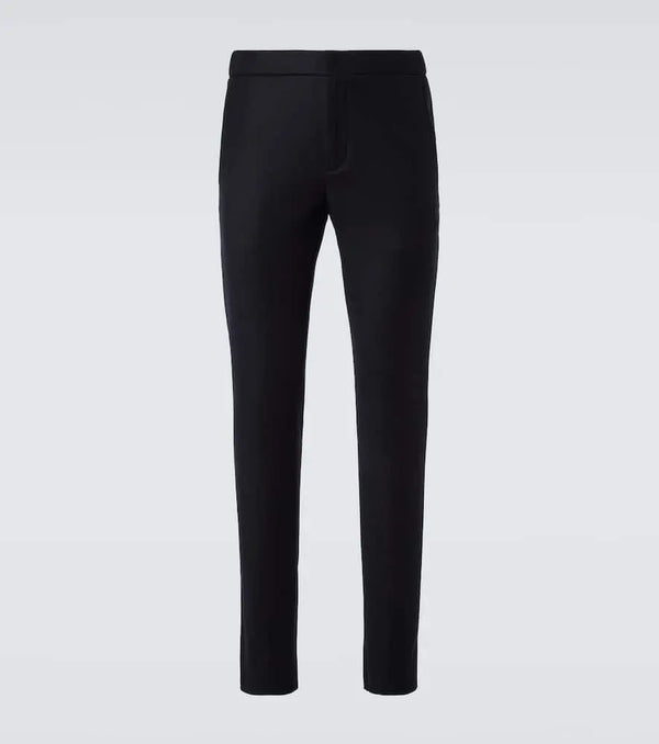 Loro Piana Leisure City wool and cashmere slim pants