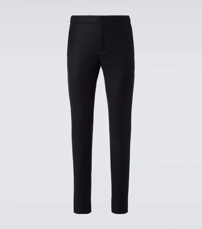 Loro Piana Leisure City wool and cashmere slim pants