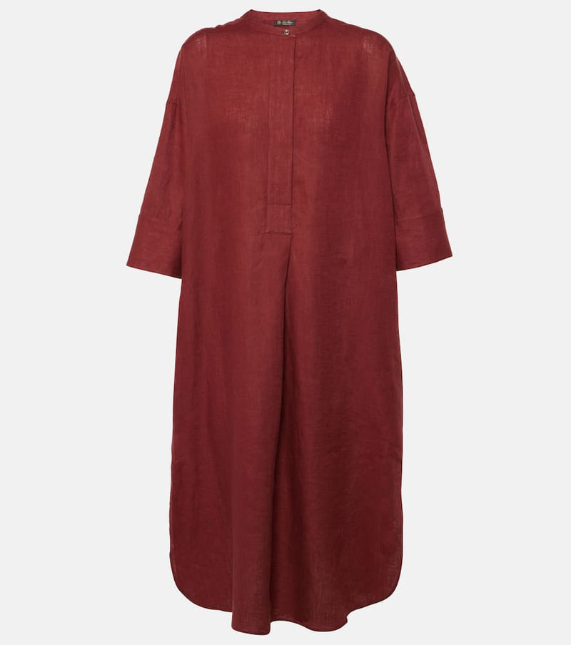 Loro Piana Lindsie linen kaftan