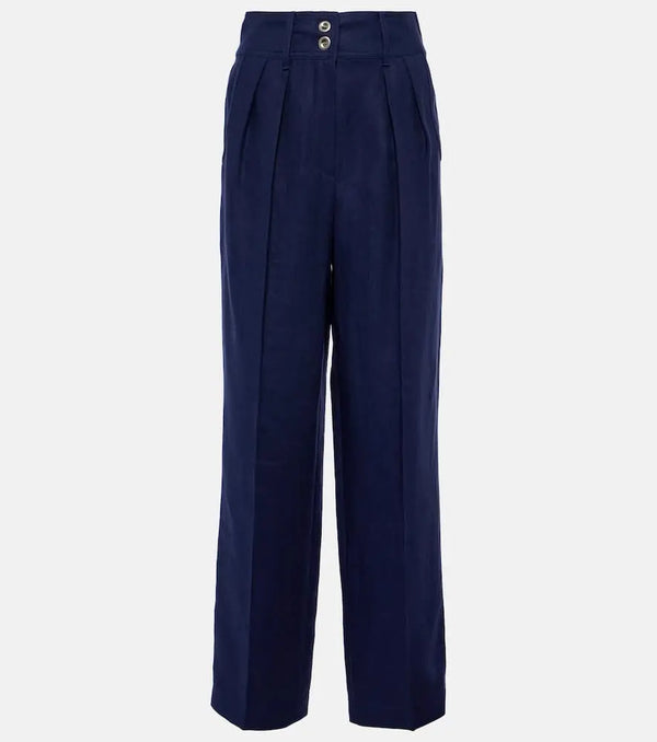 Loro Piana Linen wide-leg pants